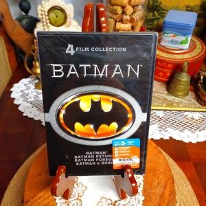 🌿5/$25 New Sealed Batman 4 Film Collection DVDs